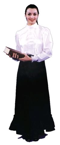 Rental store for BLOUSE, GIBSON GIRL WHITE  LG in Kingsport TN