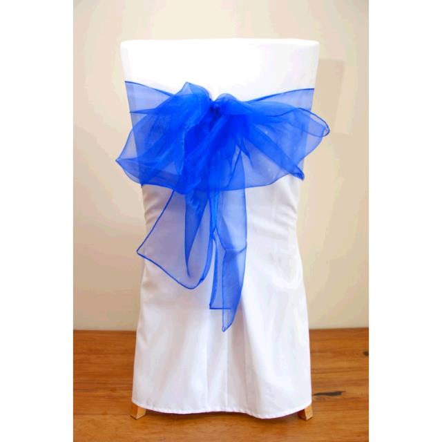 Rental store for CHAIR SASH, ORGANZA  WEDGEWOOD BLUE in Kingsport TN