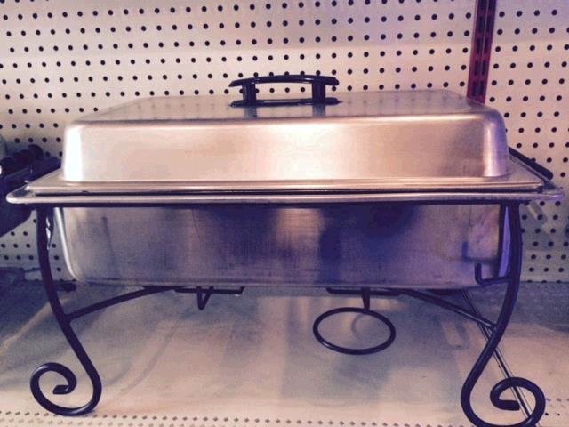 Rental store for CHAFER,  8 QT  RECT, W IRON FRAME  S S in Kingsport TN
