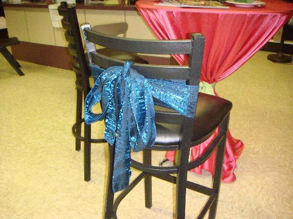 Rental store for CHAIR SASH, COBALT,  IRIDESCENT CRUSH in Kingsport TN