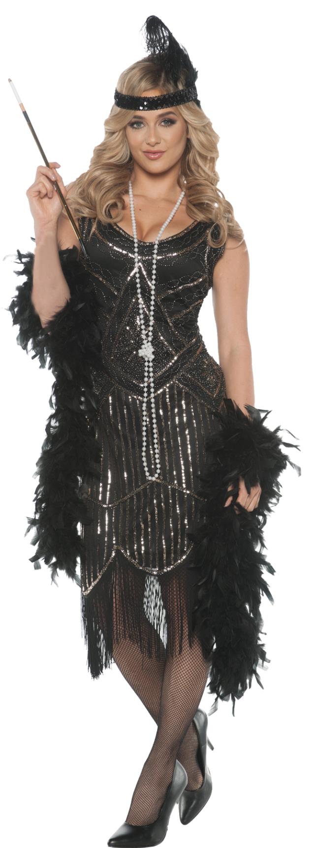 Rental store for FLAPPER, GATSBY GIRL  BLACK  XL in Kingsport TN