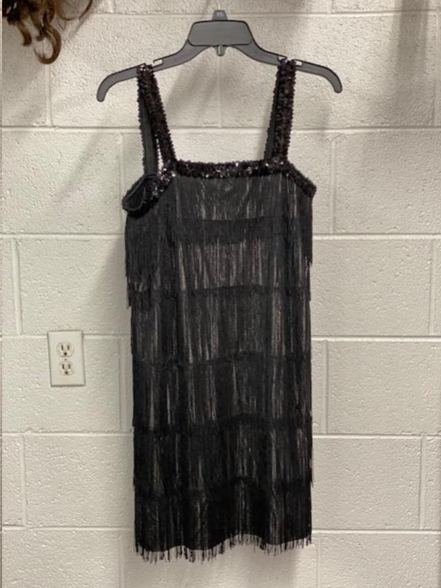 Rental store for FLAPPER, BLACK W  SEQUIN STRAPS  SM in Kingsport TN