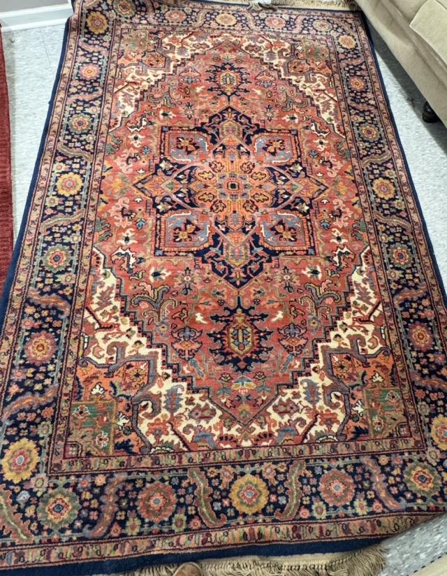 Rental store for ORIENTAL RUG, NAVY,RUST   6 X9 in Kingsport TN
