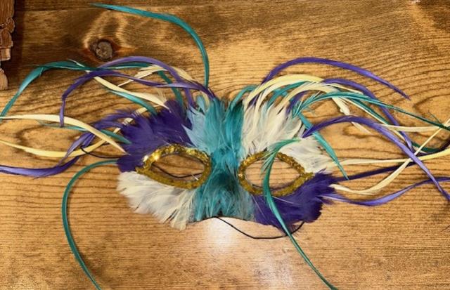 Rental store for FEATHER MARDI GRAS MASK in Kingsport TN