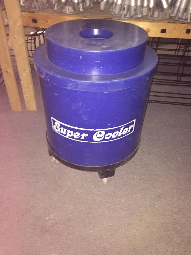 Rental store for KEG COOLER   BLUE ON DOLLY in Kingsport TN