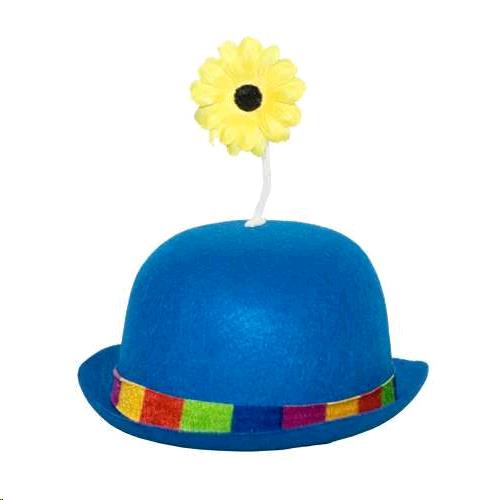 Rental store for CLOWN DERBY HAT  BLUE  05 in Kingsport TN