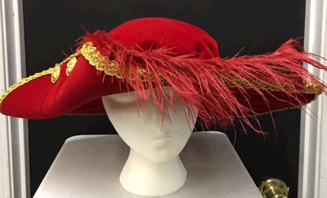 Rental store for RED, THREE MUSKATEER HAT in Kingsport TN