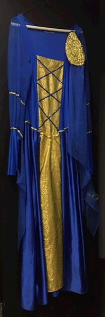 Rental store for GUINEVERE DRESS  ROYAL BLUE   GOLD in Kingsport TN